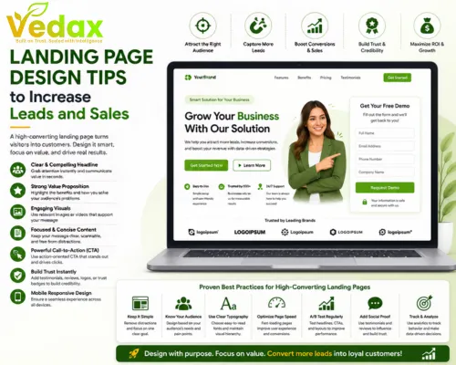 Landing Page Design Tips to Increase Leads and Sales