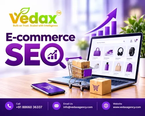 E commerce SEO services by Vedax Agency